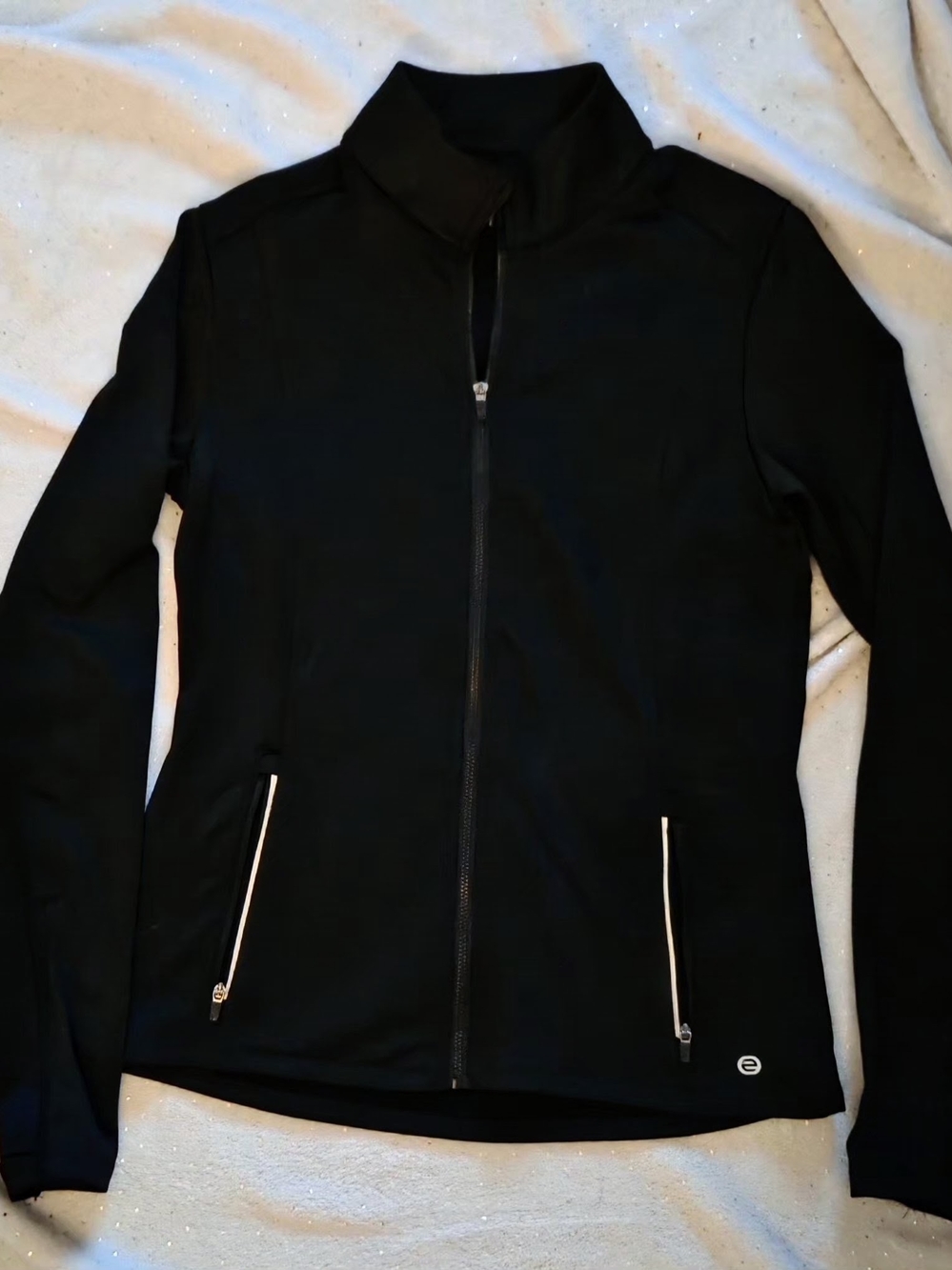 Eton Black Zip-Front Utility Jacket